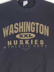 Vintage Washington Huskies Crewneck Glitter Font Sz. L