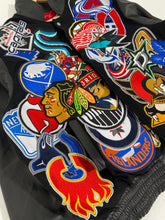 Jeff Hamilton ‘NHL Mega Patch’ Leather Jacket Sz. XL