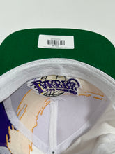 Custom Los Angeles Lakers Paint Splash  Snapback Hat