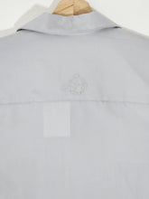 Raw Blue Abr Dog Graphic Button Up Shirt Sz. L NWT