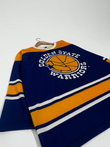 Vintage 1990's CHAMPION x Golden State Warriors Hockey Jersey Sz. L