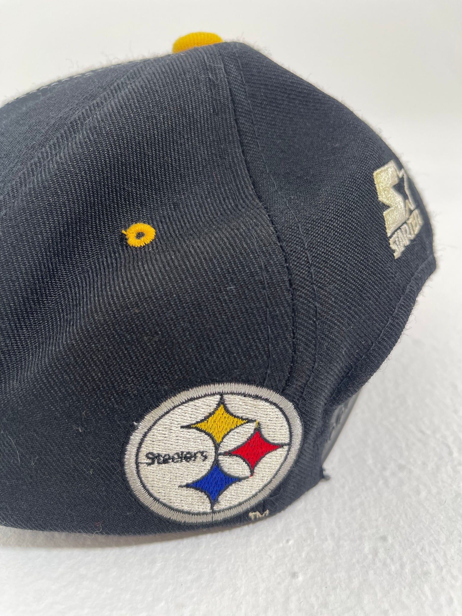 vintage 90s Pittsburgh Steelers snapback hat - grunge era