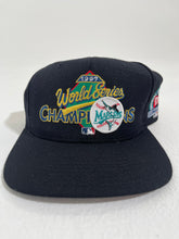 Vintage Florida Marlins '1997 World Series Champions' Wool New Era Snapback Hat