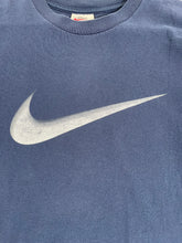 Vintage 1990's Navy Nike Swoosh T-Shirt Sz. M