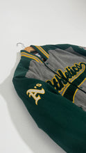 Vintage 1990's STARTER Oakland Athletics Wool Varsity Jacket Sz. L