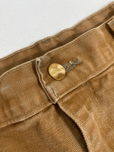 Vintage 34x30 Brown CARHARTT Double-Knee Carpenter Pants
