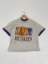 Vintage 1990's Washington Huskies Double-Collar T-Shirt Sz. L