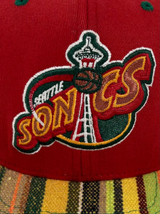 Seattle Sonics Mitchell and Ness NBA Snapback Hat