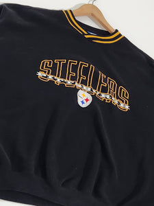 Vintage 1990's Pittsburgh Steelers Starter Crewneck Sz. XL