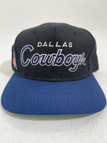 Vintage Dallas Cowboys Starter Shockwave Strapback Football Hat