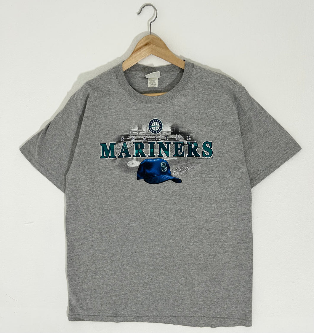 Y2K 2006 Seattle Mariners Grey T-Shirt Sz. M