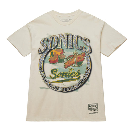 Seattle Supersonics Crown Jewels  Mitchell & Ness Tee Shirt
