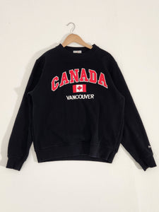 Vintage 2000s Embriodered Canada Vancouver Crewneck Sz. M