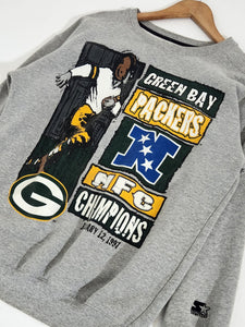 Vintage Starter 1997 Green Bay Packers NFC Champions Sweatshirt Sz. XL