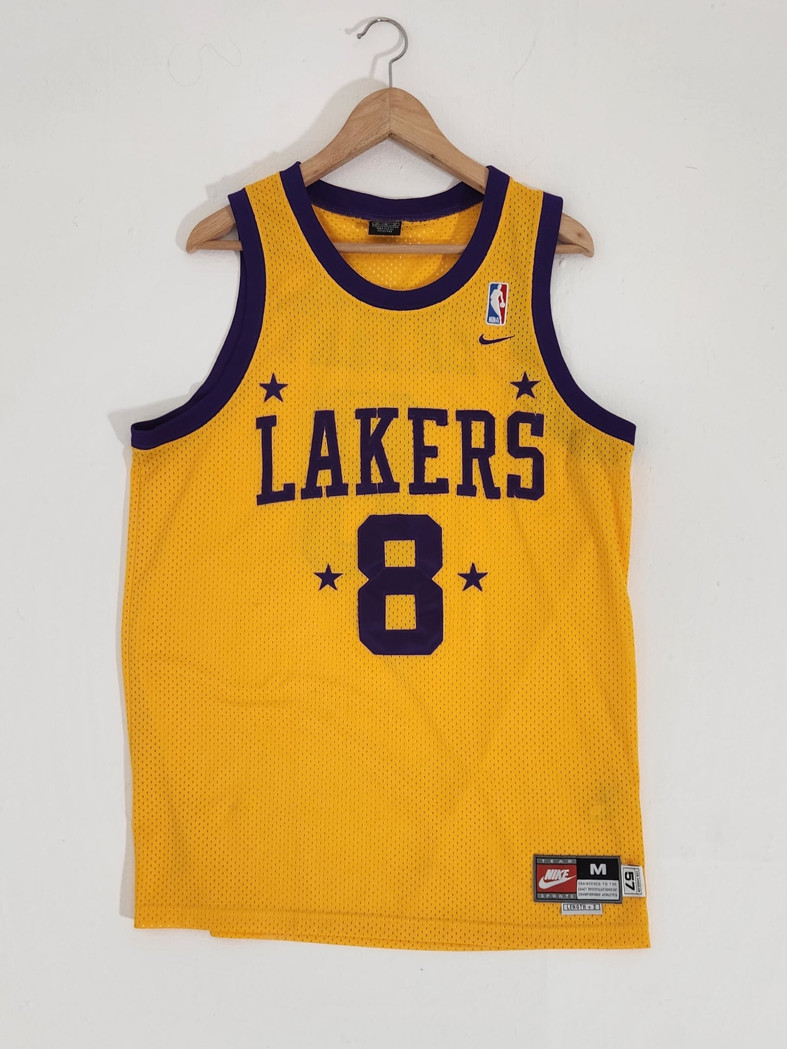 Kobe Bryant Lakers Throwback Basketball Jersey