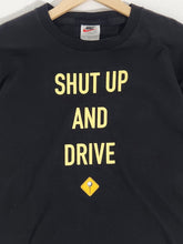 Vintage 1990s NIKE  Golf " Shut up and Drive" T-Shirt Sz. L