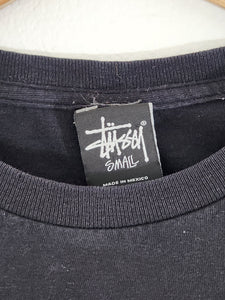 Stussy Vintage Logo T-shirt USA Size S 