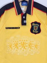 Vintage Scottish Football Association UMBRO Yellow Soccer Jersey Sz. XL