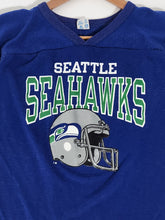 Vintage Seattle Seahawks Champion V-Neck Jersey Shirt Sz. L