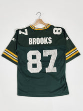 Vintage 1990's Robert Brooks Green Bay Packers Starter Jersey Sz. L