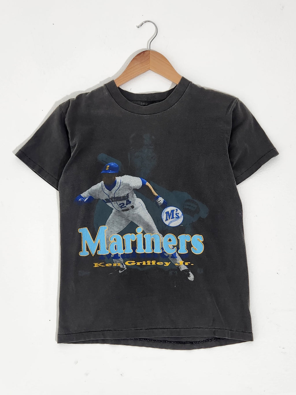 Vintage 1995 Salem Ken Griffey Jr. Seattle Mariners T-Shirt Size L