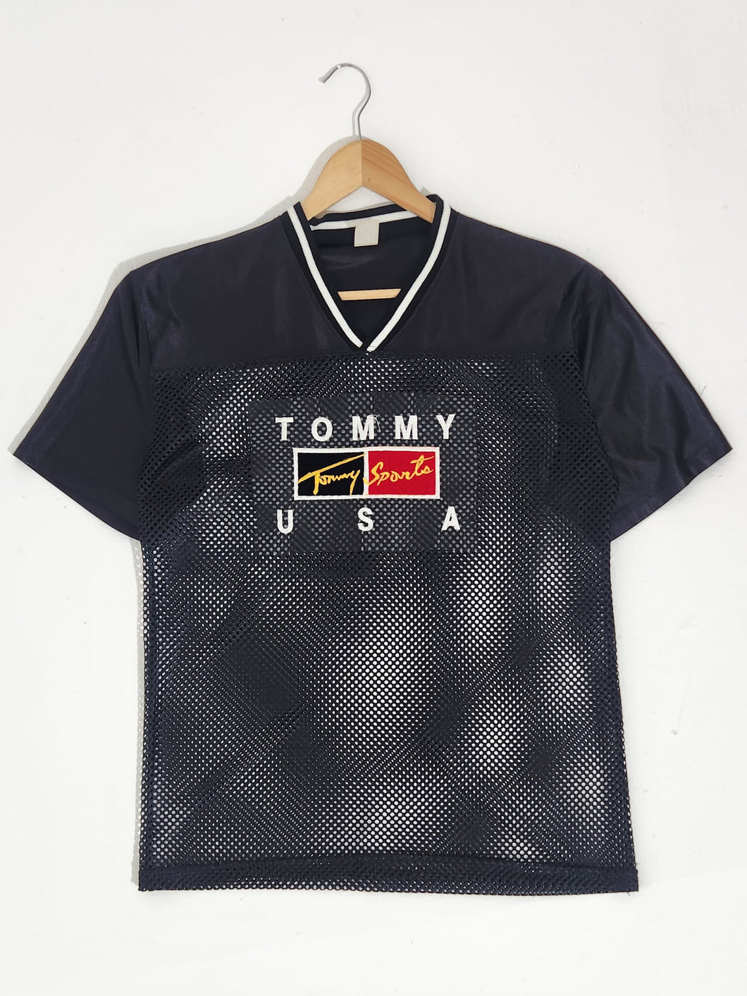 Tommy Sports Mesh Jersey Sz. M