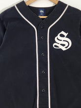 Stussy Old English Baseball Jersey Sz. M