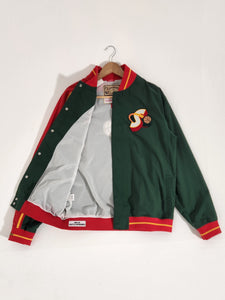 Seattle Supersonics Hardwood Classic Warm Up Jacket Sz. L