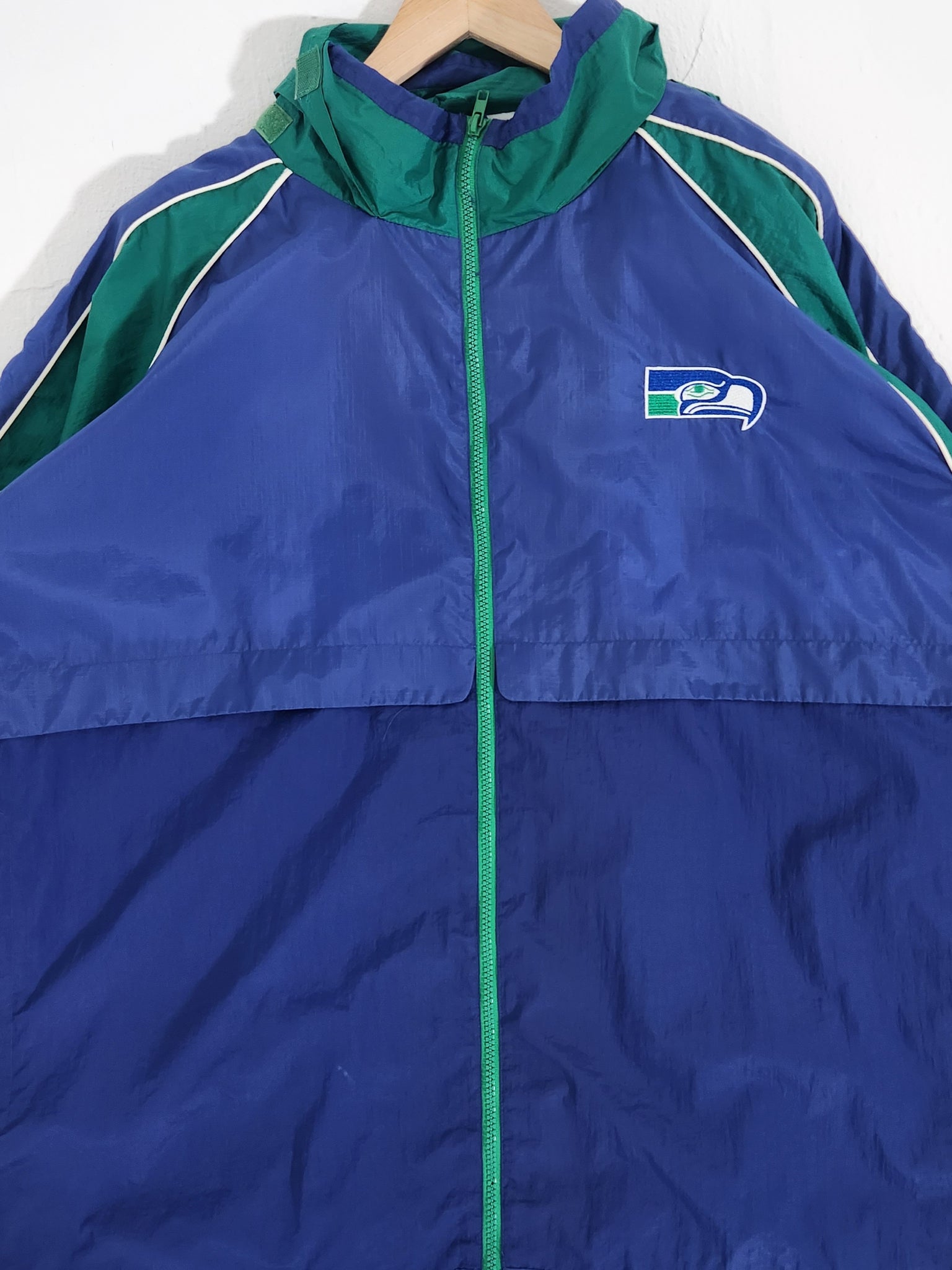 Seattle Seahawks THE GREAT PNW Camo Level Half-Zip Pullover Jacket