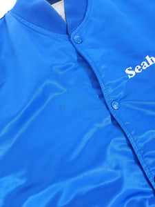 Vintage 1990's Seattle Seahawks Satin Starter Jacket Sz. L