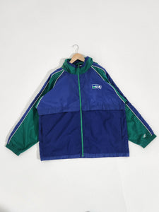 Vintage Seattle Seahawks Windbreaker Jacket Sz. XL