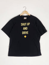 Vintage 1990s NIKE  Golf " Shut up and Drive" T-Shirt Sz. L