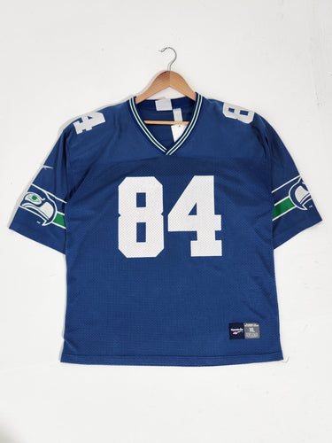 NWT Mitchell & Ness NFL Seattle Seahawks Steve Largent #80 Jersey Sz.