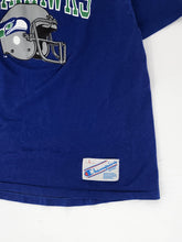 Vintage Seattle Seahawks Champion V-Neck Jersey Shirt Sz. L