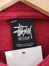 Y2k 2000s Stussy Red Rasta Hoodie Sz. M