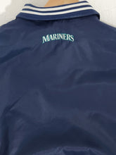 Vintage 1990's Majestic Seattle Mariners Baseball Quarter-Zip Jacket Sz. L