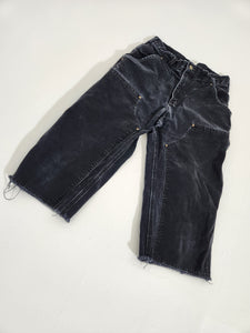 30x18.5 Vintage Carhartt Black Double Knee Pants
