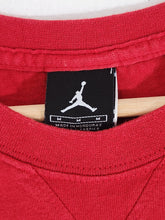 Vintage Y2K Jordan Fire Red 5's T-Shirt Sz. M
