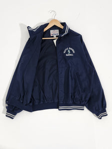 Seattle Mariners Vintage 90's Majestic Windbreaker Warm Up Jacket