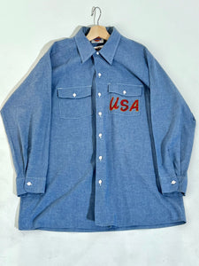 Vintage Dickies USA Eagle Button Down Jacket