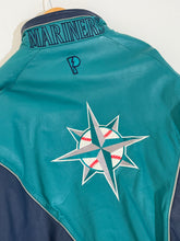 Vintage Seattle Mariners Pro Player Leather Varsity Jacket Sz. L