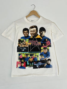 Vintage 1991 Star Trek Paramount Pictures "25th Anniversary Promo"  T-Shirt Sz. M