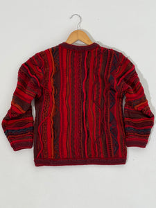 Vintage 1990's Coogi-Like Cardigan Sweater Sz. S