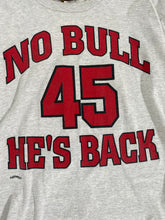 Vintage 1990's Michael Jordan "No Bull, He's Back" #45 T-Shirt Sz. XL