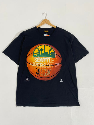 Vintage 1990's Seattle Super Sonics Custom 