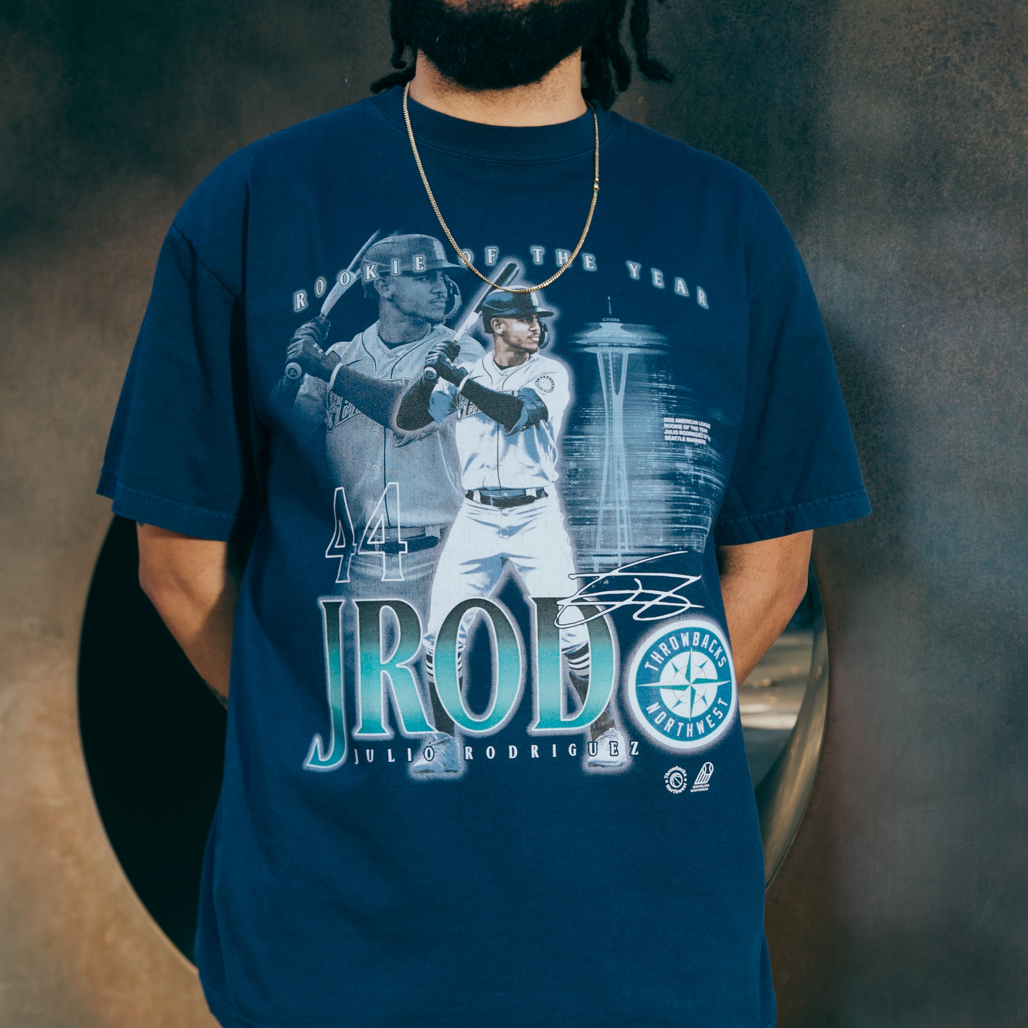 Julio Rodriguez Vintage Mlb Mariners Baseball Unisex T-Shirt