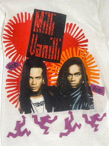 Vintage 1990's Milli Vanilli T-Shirt Sz. S