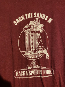 Vintage Las Vegas "Sand's Race & Sport Book" T-Shirt Sz. S