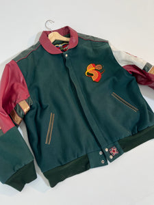 Vintage Seattle Supersonics JH Design Leather Jacket Sz. XL