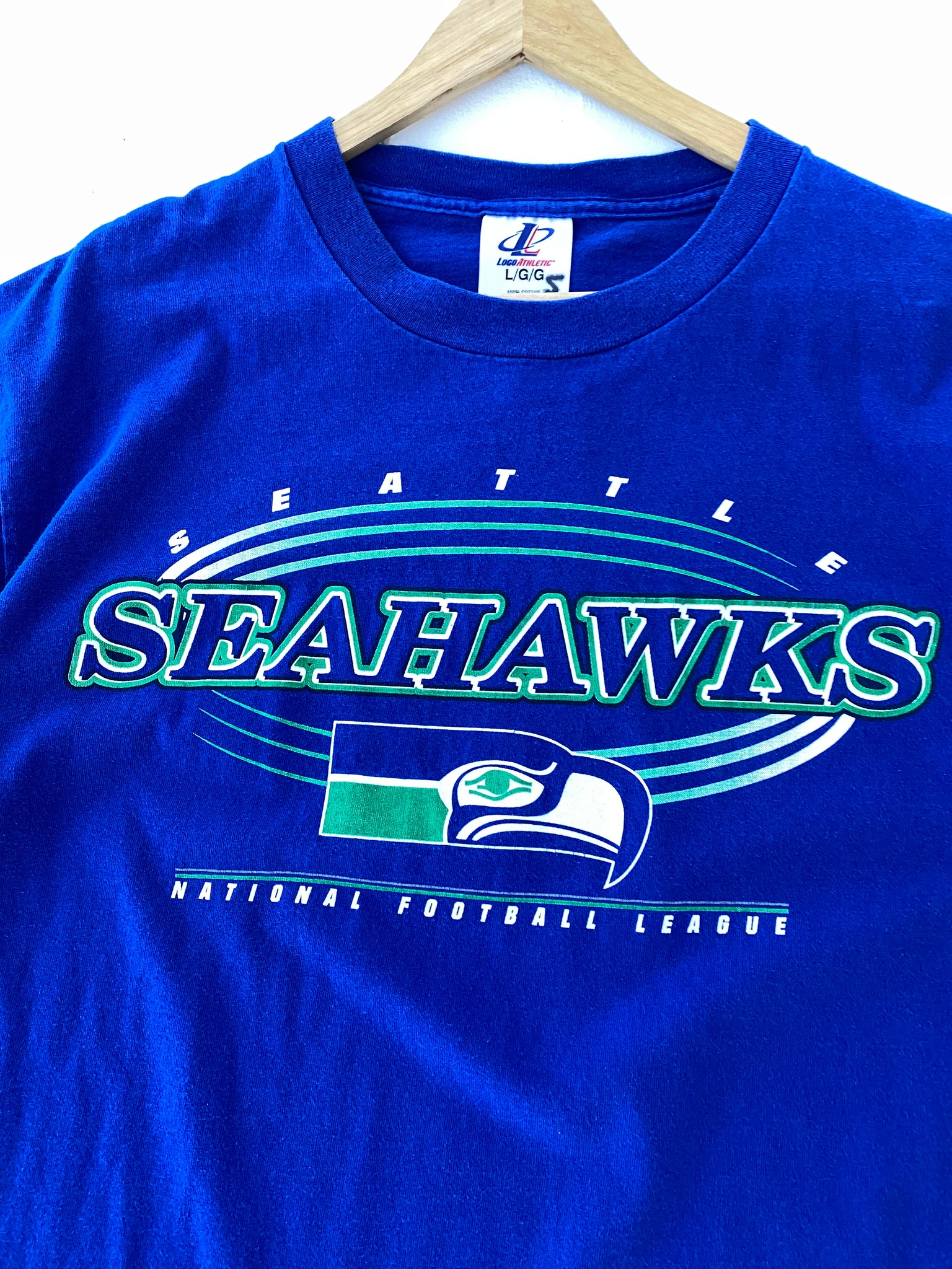 Seattle Football Crewneck Seahawks Sweatshirt Vintage 